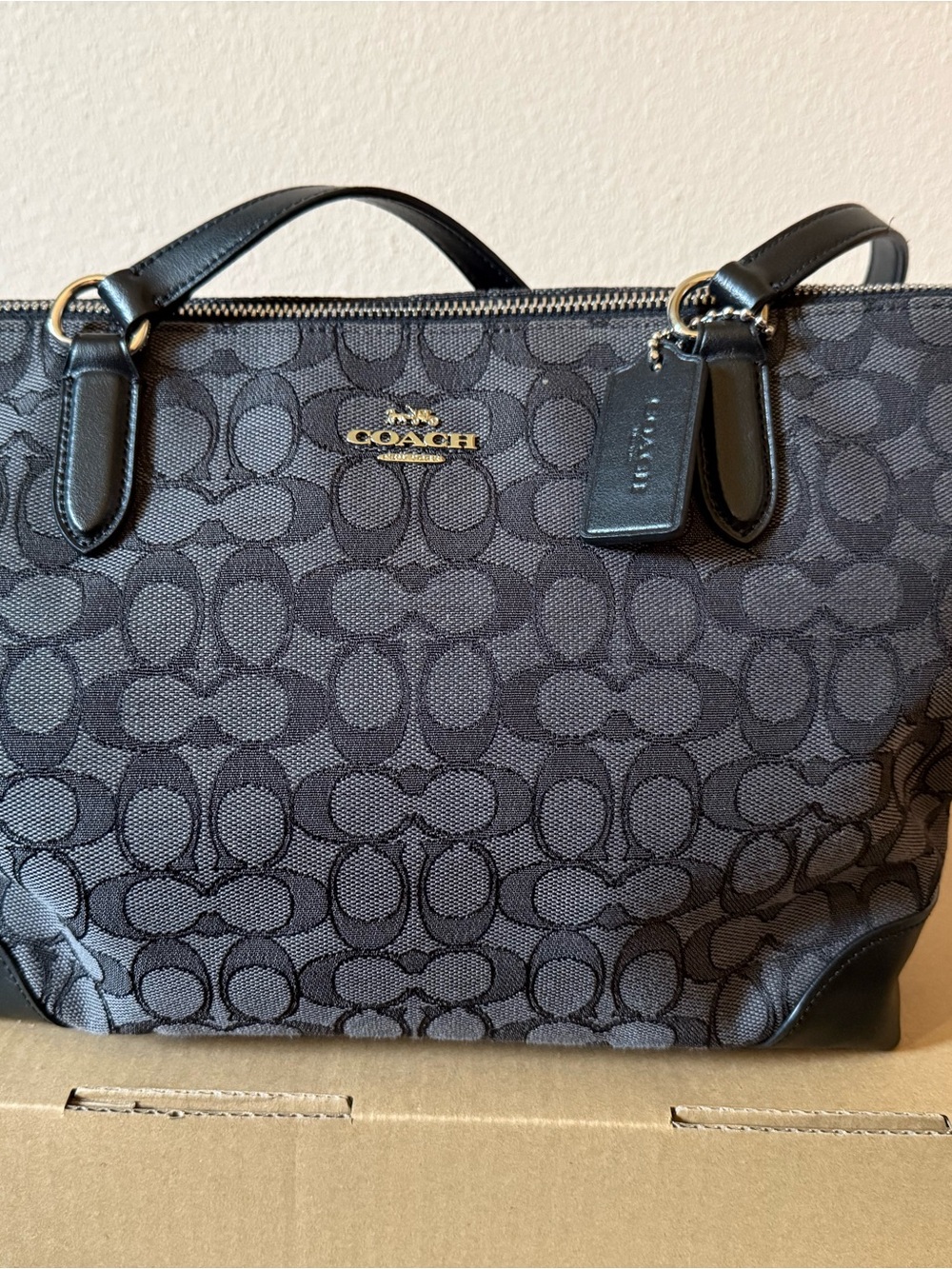 Gently used Coach handbag